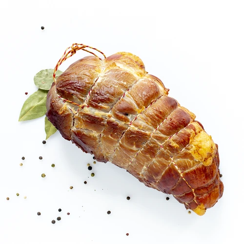 Údenárske niti bielo-červené bavlnené (240°C) 55 m - 5 ['niti na údeniny', ' niti na mäso', ' údenársky špagát', ' špagát na údeniny', ' špagát na viazanie mäsa', ' na pečenie', ' na údenie', ' na nakladanie', ' na varenie', ' na obväzovanie údenín']