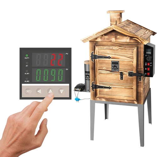 Udiareň 115 L dragON Wood 60E - drevená kúrená drevom, s elektrickým vykurovacím modulom a regulátorom