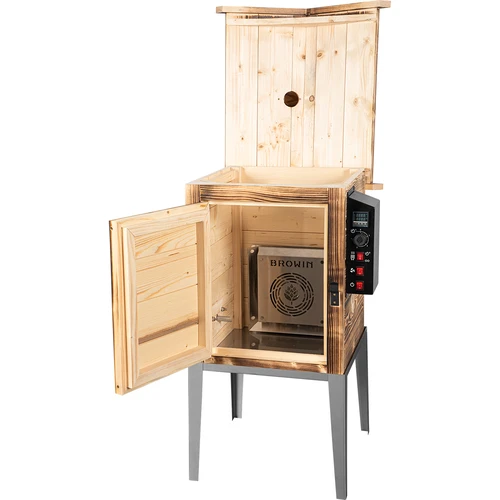 Udiareň 115 L dragON Wood 60E - drevená kúrená drevom, s elektrickým vykurovacím modulom a regulátorom - 3