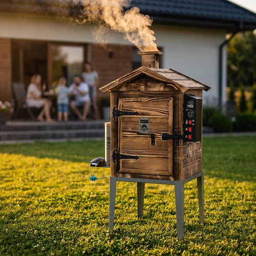 Udiareň 115 L dragON Wood 60E - drevená kúrená drevom, s elektrickým vykurovacím modulom a regulátorom - 12