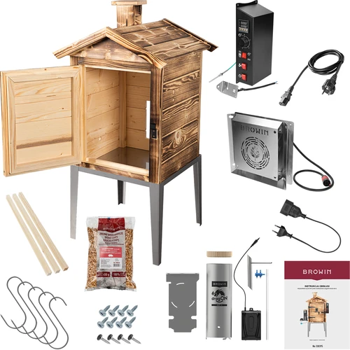 Udiareň 115 L dragON Wood 60E - drevená kúrená drevom, s elektrickým vykurovacím modulom a regulátorom - 2