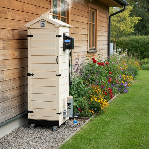 Udiareň dragON PLYWOOD NATURE – bezrámová, modulárna, s Wi‑Fi regulátorom, 320 l - 15