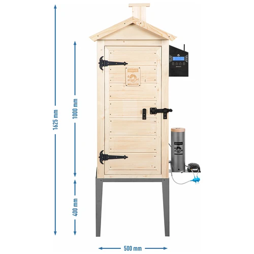 Udiareň s Wi-Fi, 200 L- dragON WOOD 100IQ s elektrickým vykurovacím modulom a ovládačom - 14 ['údenie', ' ľahké udiarne', ' elektrická udiareň', ' udiareň s wi-fi', ' výhody údenia s wifi a aplikáciou', ' aplikácia na údenie', ' drevená udiareň', ' záhradná udiareň', ' najlepšia udiareň', ' udiareň s ovládačom', ' ako údiť s aplikáciou', ' akú udiareň kúpiť', ' domáce údeniny', ' udiareň na 200 L', ' vysoká udiareň', ' priestranná udiareň', ' údenie s dymogenerátorom', ' generátor dymu na údenie', ' štiepky na údenie', ' novinky na údenie', ' profesionálne údenie', ' ľahké údenie', ' ako používať elektrickú udiareň', ' browin control', ' udiareň s elektrickým modulom']