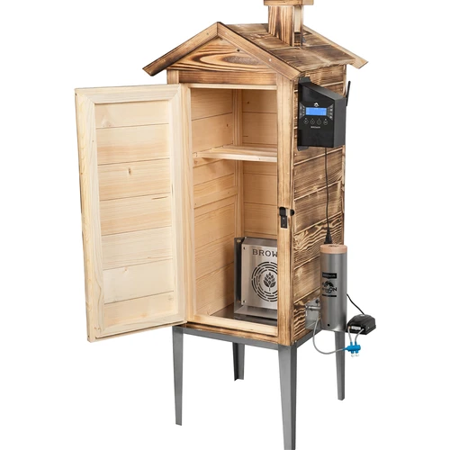 Udiareň s Wi‑Fi, 200 L – dragON WOOD 100IQ s elektrickým vykurovacím modulom a regulátorom, vykurovaná drevom - 2