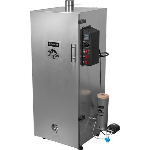 Údiarňa dragON oceľová 220 l – s digitálnym regulátorom - 2