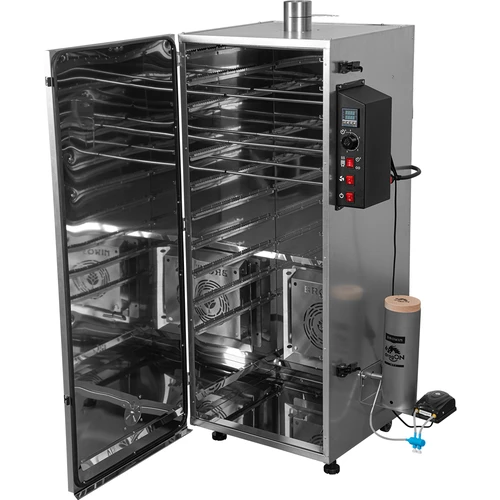 Údiarňa dragON oceľová 220 l – s digitálnym regulátorom - 3