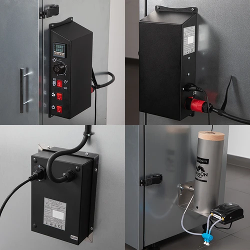 Údiarňa dragON oceľová 220 l – s digitálnym regulátorom - 5
