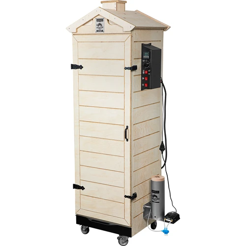 Údiarňa dragON PLYWOOD NATURE – bezrámová, modulárna, s digitálnym regulátorom, 320 l - 2