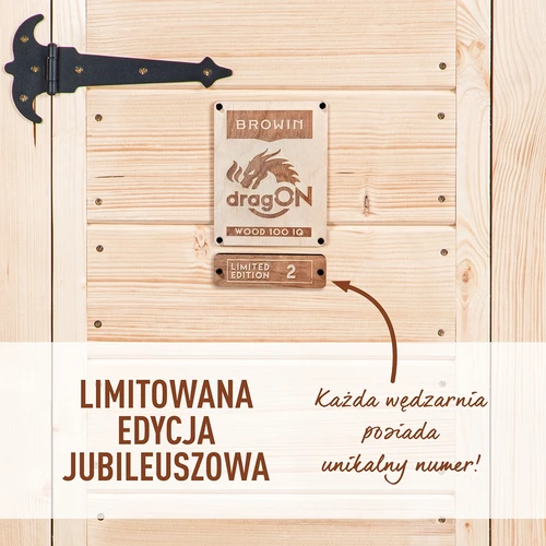 Údiarňa s Wi‑Fi, 200 l – dragON WOOD 100IQ s elektrickým ohrevným modulom a riadiacou jednotkou - 4