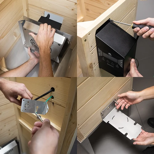 Údiarňa s Wi‑Fi, 200 l – dragON WOOD 100IQ s elektrickým ohrevným modulom a riadiacou jednotkou - 14