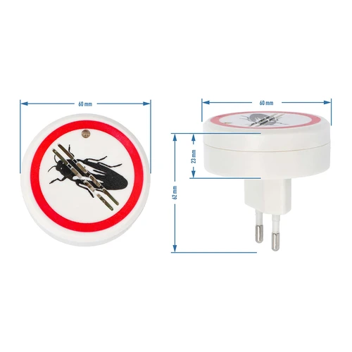 Ultrazvukový odpudzovač hmyzu - na domáce použitie - 6 ['odpudzovač', ' odpudzovač hmyzu', ' ultrazvukový odpudzovač', ' elektrický odpudzovač', ' odpudzovač hmyzu']