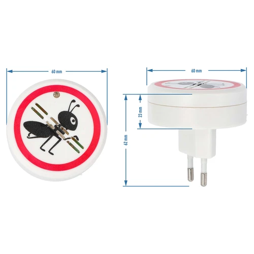 Ultrazvukový odpudzovač mravcov - na domáce použitie - 6 ['odpudzovač', ' odpudzovač mravcov', ' ultrazvukový odpudzovač', ' elektrický odpudzovač', ' odpudzovač hmyzu']