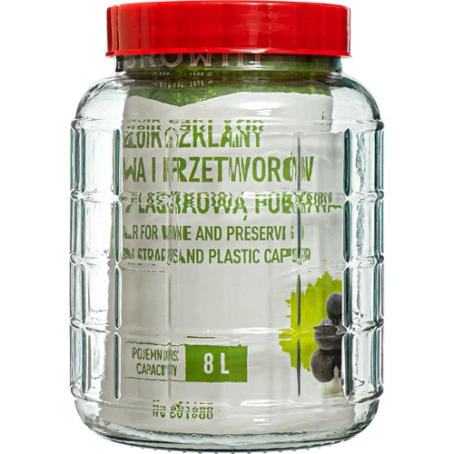 Univerzálny pohár 8 L - 3 ['pohár na víno', ' pohár na zaváraniny', ' pohár na víno', ' veľký sklenený pohár', ' na likér']