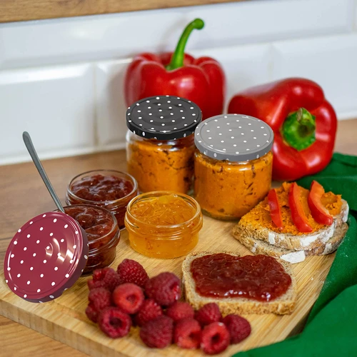 Uzáver fi 66/4 bodky mix - 10 ks. - 9 ['uzáver na pohár', ' uzávery s klikom', ' uzávery na poháre', ' uzávery TO', ' uzávery twist off', ' uzávery fi 66', ' uzávery s bodkami', ' uzávery s bodkami', ' uzávery fi 66', ' uzávery so 4 úchytmi', ' uzávery browin', '']