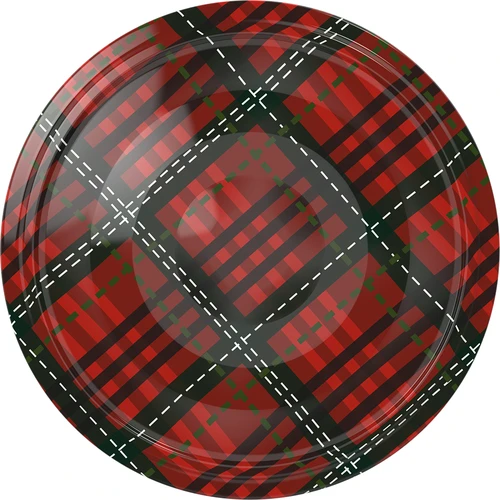 Uzáver fi82/6 škótska kocka mix, 10 ks. - 5 ['uzáver na pohár', ' uzávery s klikom', ' uzávery na poháre', ' uzávery TO', ' uzávery twist off', ' uzávery fi 82', ' uzávery v kocke', ' uzávery fi 82/6', ' uzávery 6 západkové', ' uzávery']