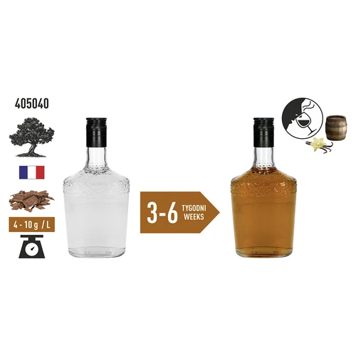 Vanilkové dubové vločky, silne opekané, 20g - 7 ['dubové hobliny', ' silne opekané dubové hobliny', ' dubové vločky', ' vanilkové dubové vločky', ' do alkoholu', ' prísady do alkoholu', ' príchute']