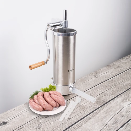 Vertikálna narážačka 3 kg - 11 ['narážačka na klobásy', ' narážačka pre domácich mäsiarov', ' domáca klobása', ' na domácu klobásu', ' ako vyrobiť klobásu', ' plnička na klobásy', ' mäsiarska plnička', ' vertikálna plnička']
