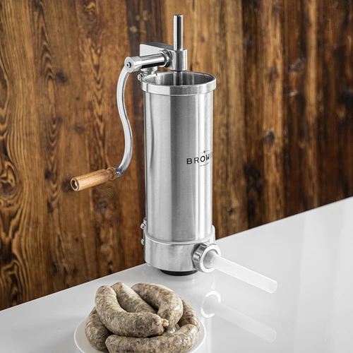 Vertikálna narážačka 3 kg - 12 ['narážačka na klobásy', ' narážačka pre domácich mäsiarov', ' domáca klobása', ' na domácu klobásu', ' ako vyrobiť klobásu', ' plnička na klobásy', ' mäsiarska plnička', ' vertikálna plnička']