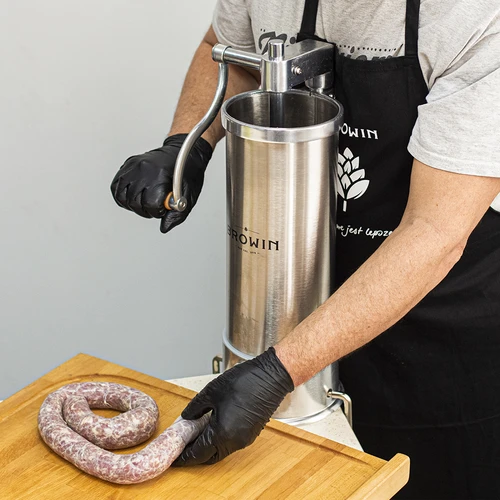 Vertikálna plnička 5kg - 13 ['plnička na klobásy', ' stroj na klobásy', ' stroj na výrobu klobás', ' stroj na výrobu klobás', ' súprava na výrobu klobás', ' plnička na klobásy', ' plnička na údeniny', ' vertikálna plnička']