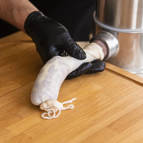 Vertikálna plnička na klobásy 5 kg - 12