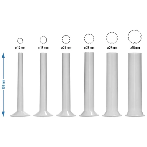 Vertikálna plnička na klobásy 5 kg - 8