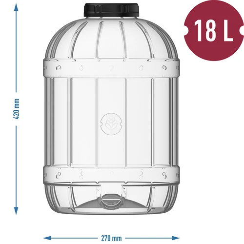 Viacúčelový pohár 18L s viečkom - 5 ['poháre na zaváraniny', ' pohár', ' pohár na uhorky', ' na likéry', ' pohár 18 l', ' pohár s certifikátom', ' nerozbitný pohár', ' univerzálny pohár', ' viacúčelový pohár', ' pohár na zaváraniny', ' plastový pohár', ' pohár z plastu']