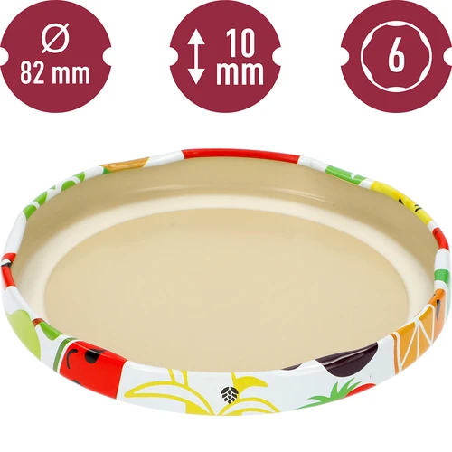 Viečko fi 82/6 ovocie - voľne - 4 ['uzávery', ' viečka', ' viečko', ' uzáver na pohár', ' uzávery na poháre', ' viečka na poháre', ' viečko na pohár', ' uzávery', ' uzáver', ' viečko', ' viečka', ' viečko na pohár', ' uzávery na poháre', ' viečko pohára', ' netypické viečka na poháre', ' viečka na poháre s klikom', ' uzavery', ' uzavery na poháre fi 82', ' uzavery fi 82', ' uzavery fi82', ' viečka twist off', ' viečka TO']