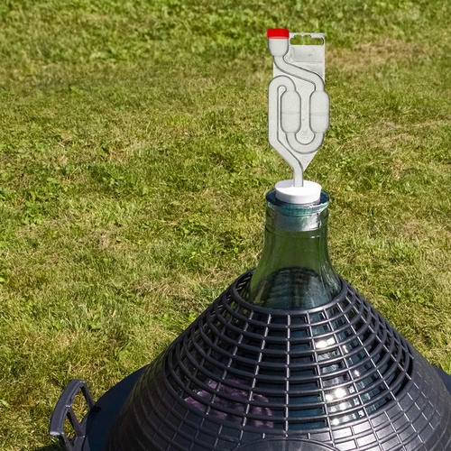 Vinárska súprava 15 L so skleneným balónom - 13 ['súprava na víno', ' vinárske príslušenstvo', ' nápad na darček', ' ako vyrobiť víno', ' balón na víno', ' vínne kvasnice', ' na 15 l vína', ' do vína', ' výživa pre víno', ' vinomer', ' pyrosiričitan draselný']