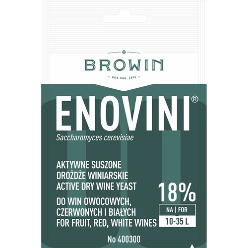 Vínne kvasinky Enovini®  - 1 ['kvasinky enovini', ' aktívne sušené vínne kvasinky', ' vínne kvasinky', ' kvasinky na víno', ' sušené vínne kvasinky', ' sušené kvasinky', ' sušené kvasinky na víno', ' kvasinky na biele víno', ' kvasinky na červené víno']