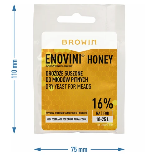 Vínne kvasnice Enovini® HONEY, 10 g - 3