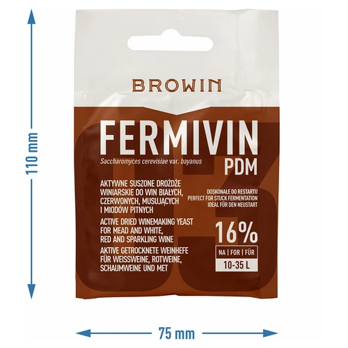 Vínne kvasnice Fermivin PDM, 7 g - 3