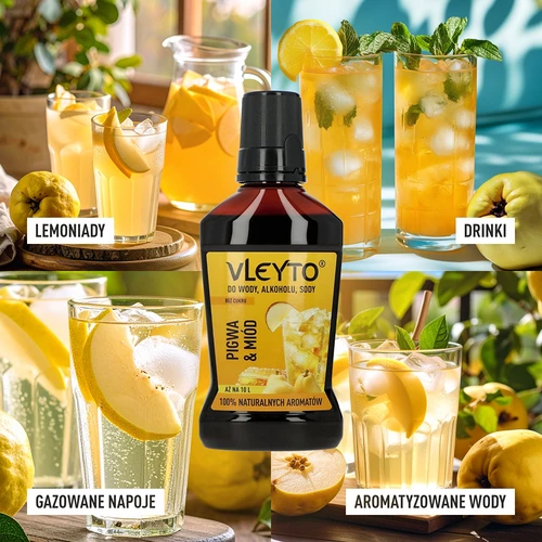 VLEYTO Dulovec & Med – chuťová esencia s prírodnými arómami, 250 ml - 7 ['chuťové esencie', ' chuťové prísady', ' chuťové esencie do alkoholov', ' chuťové prísady do nápojov', ' esencie do drinkov', ' esencie do nápojov', ' esencie s prírodnými arómami', ' aromatizácia nápojov', ' esencie browin', ' nové esencie', ' hit v chuťových esenciách', ' domáca výroba nápojov', ' chuťové drinky na párty', ' 100% prírodných aróm', ' chuťové koktaily', ' prísada na 10 litrov', ' esencia na 10 L', ' do drinkov a nápojov', ' koncentrát chuti', ' arómy do alkoholu', ' chute do drinkov', ' prírodné esencie', ' prírodné arómy', ' stačí na veľa', ' novinka', ' must have']