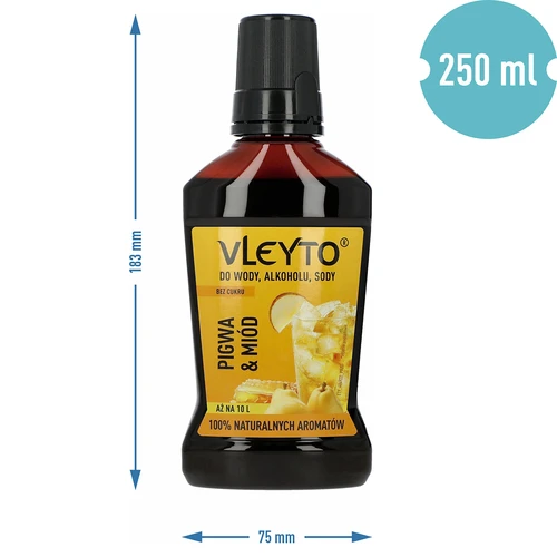 VLEYTO Dulovec & Med – chuťová esencia s prírodnými arómami, 250 ml - 5 ['chuťové esencie', ' chuťové prísady', ' chuťové esencie do alkoholov', ' chuťové prísady do nápojov', ' esencie do drinkov', ' esencie do nápojov', ' esencie s prírodnými arómami', ' aromatizácia nápojov', ' esencie browin', ' nové esencie', ' hit v chuťových esenciách', ' domáca výroba nápojov', ' chuťové drinky na párty', ' 100% prírodných aróm', ' chuťové koktaily', ' prísada na 10 litrov', ' esencia na 10 L', ' do drinkov a nápojov', ' koncentrát chuti', ' arómy do alkoholu', ' chute do drinkov', ' prírodné esencie', ' prírodné arómy', ' stačí na veľa', ' novinka', ' must have']