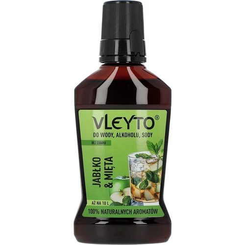 VLEYTO Mäta & Jablko – chuťová esencia s prírodnými arómami, 250 ml  - 1 ['chuťové esencie', ' chuťové prísady', ' chuťové esencie do alkoholov', ' chuťové prísady do nápojov', ' esencie do drinkov', ' esencie do nápojov', ' esencie s prírodnými arómami', ' aromatizácia nápojov', ' esencie browin', ' nové esencie', ' hit v chuťových esenciách', ' domáca výroba nápojov', ' chuťové drinky na párty', ' 100% prírodných aróm', ' chuťové koktaily', ' prísada na 10 litrov', ' esencia na 10 L', ' do drinkov a nápojov', ' koncentrát chuti', ' arómy do alkoholu', ' chute do drinkov', ' prírodné esencie', ' prírodné arómy', ' stačí na veľa', ' novinka', ' must have']