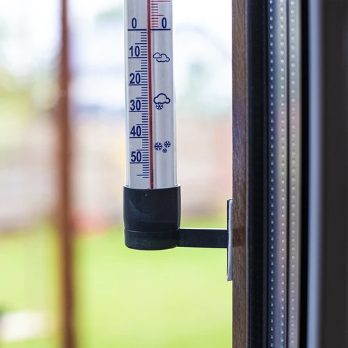 Vonkajší teplomer antracitový (-60°C do +50°C) 23cm - 3 ['teplomer za oknom', ' aká teplota']