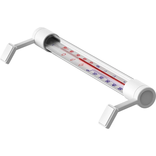 Vonkajší teplomer biely (-50°C do +50°C) 22cm - 4 ['teplomer za oknom', ' aká teplota']