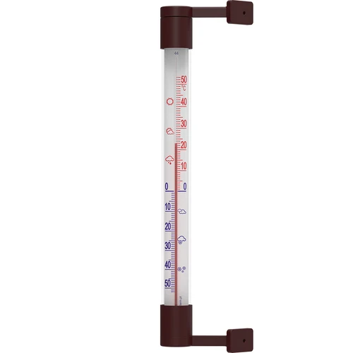 Vonkajší teplomer hnedý (-50°C do +50°C) 22cm  - 1 ['teplomer za oknom', ' aká teplota']