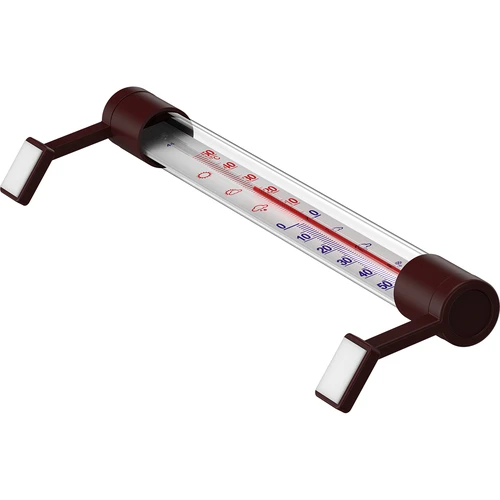 Vonkajší teplomer hnedý (-50°C do +50°C) 22cm - 4 ['teplomer za oknom', ' aká teplota']