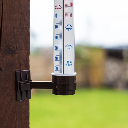 Vonkajší teplomer hnedý (-50°C do +50°C) 27cm - 3 ['teplomer za okno', ' aká teplota']