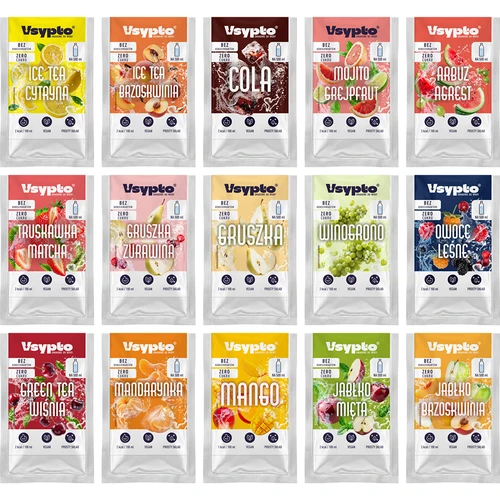 VSYPTO mix príchutí, 15×3 g
