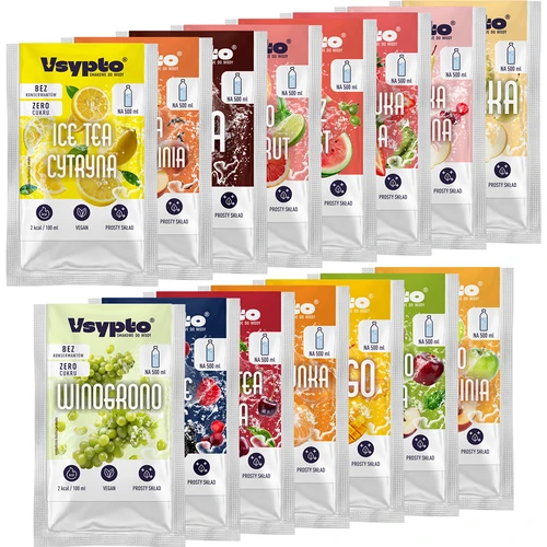 VSYPTO mix príchutí, 15×3 g - 2