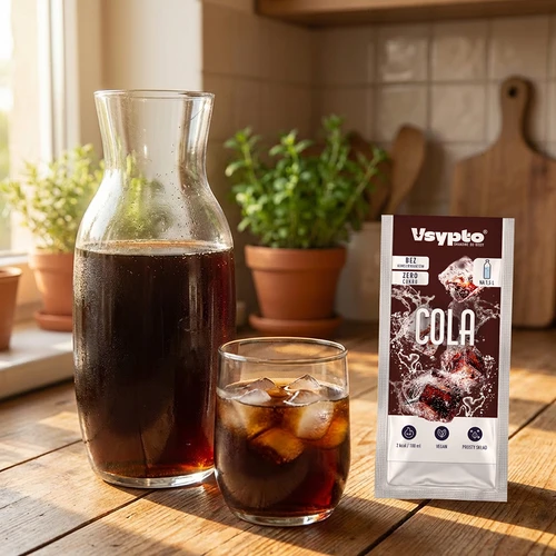 VSYPTO s kolovou príchuťou - ochucovací prášok do vody, 9 g - 8