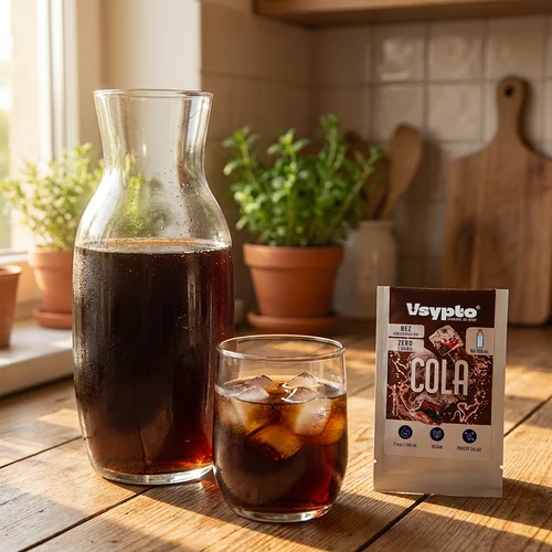 VSYPTO s príchuťou coly - ochucovací prášok do vody, 3 g - 8