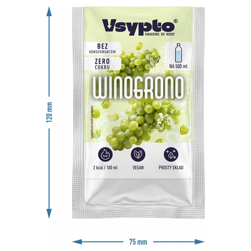 VSYPTO s príchuťou hrozna, 3 g - 4