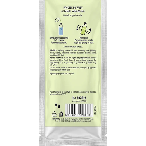 VSYPTO s príchuťou hrozna, 9 g - 3