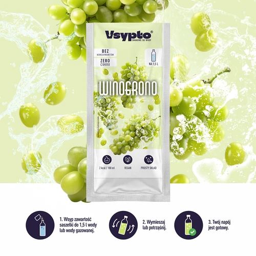 VSYPTO s príchuťou hrozna, 9 g - 5