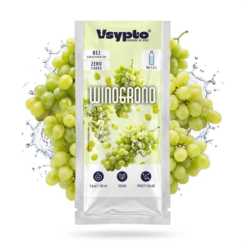 VSYPTO s príchuťou hrozna, 9 g