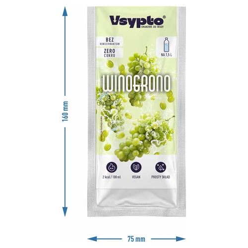 VSYPTO s príchuťou hrozna, 9 g - 4