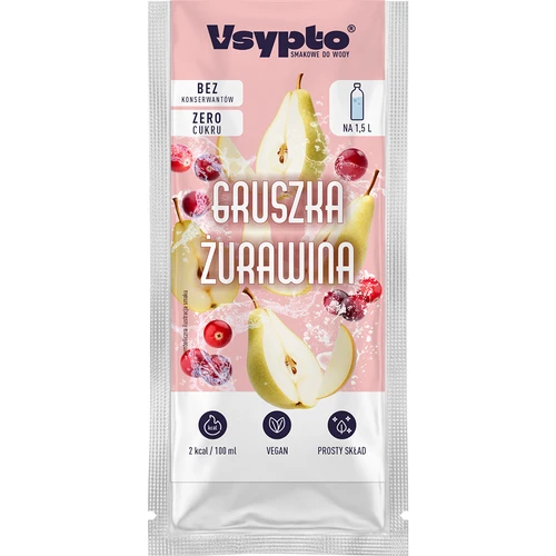 VSYPTO s príchuťou Hruška Brusnica, 9 g - 2
