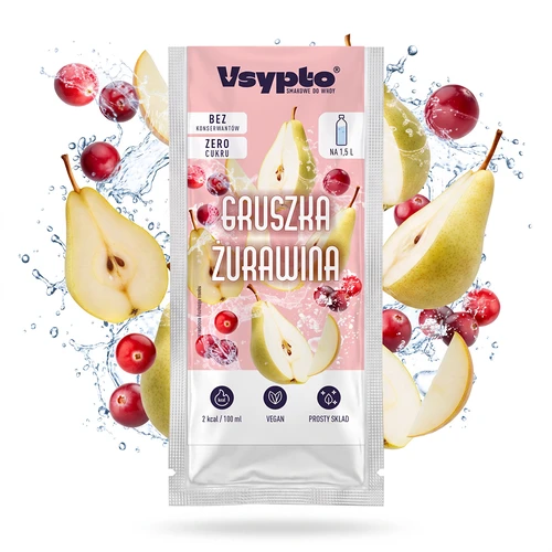 VSYPTO s príchuťou Hruška Brusnica, 9 g
